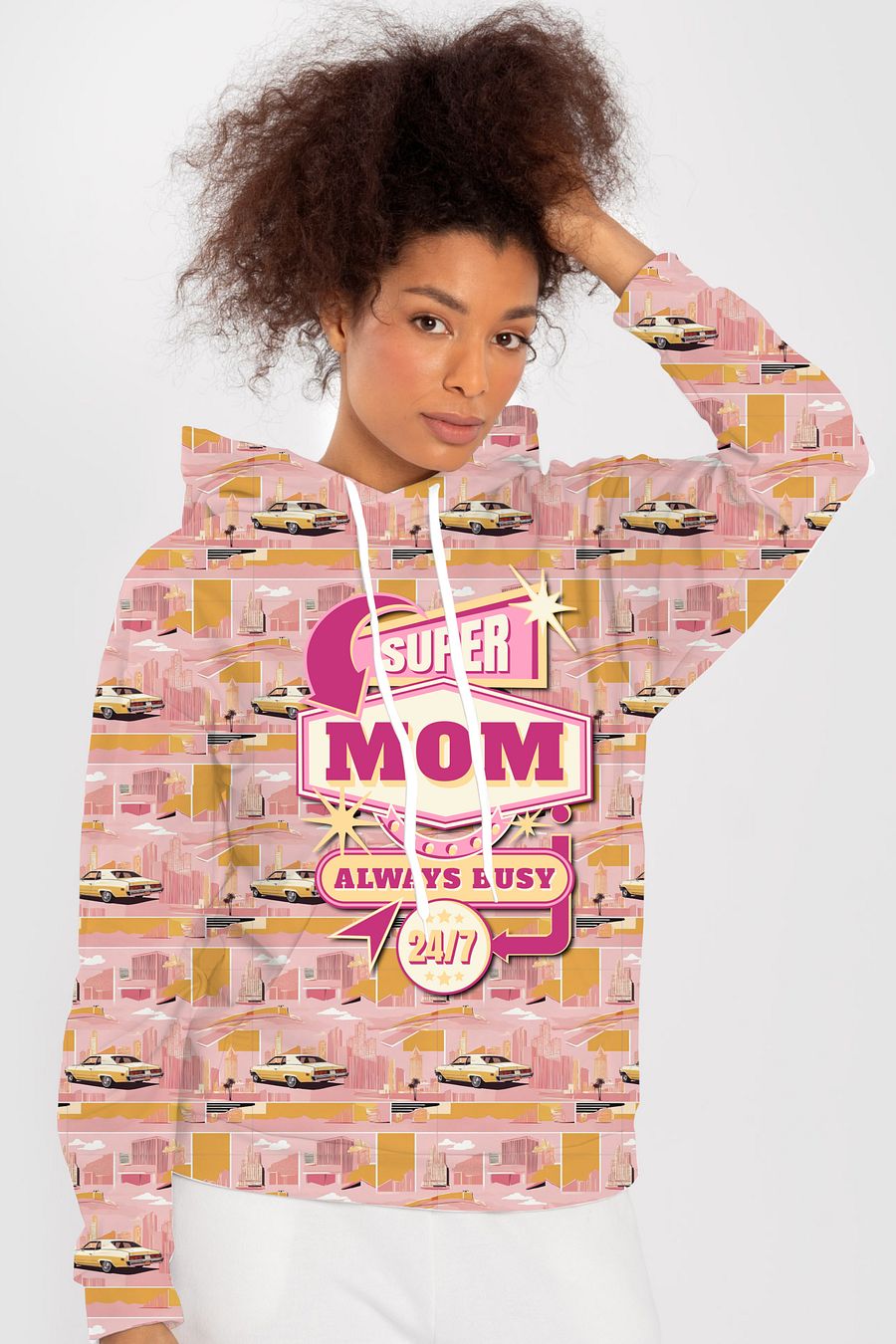 Super Mom All Over Print Hoodie product image (3)