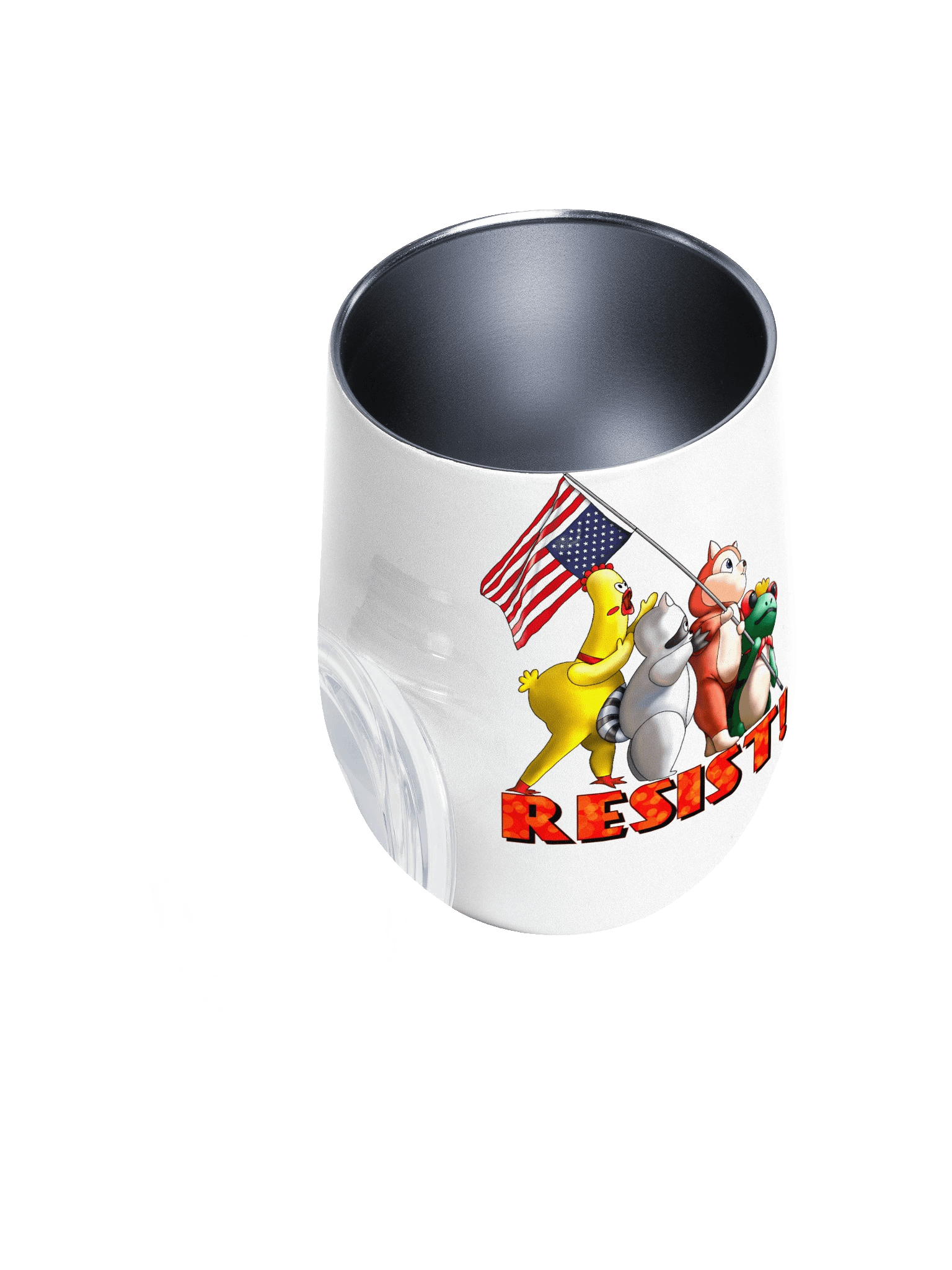 Resist! Travel Wine Glass product image (3)