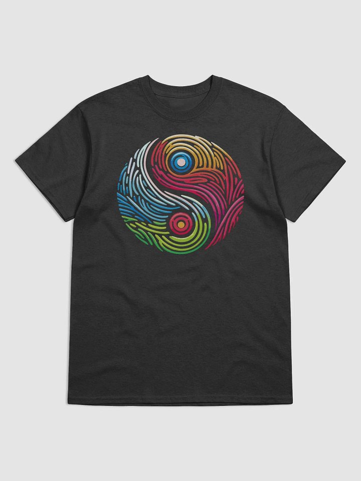 Harmony Brushstroke Yin-Yang T-Shirt product image (1)
