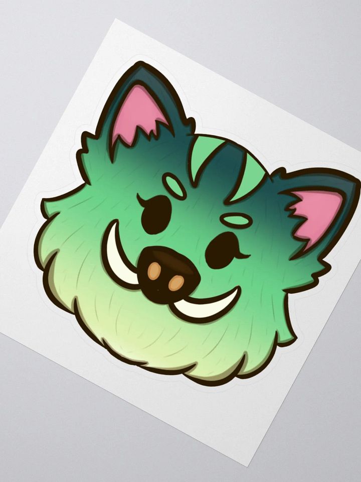 1.5 Years Boar Badge Sticker product image (2)