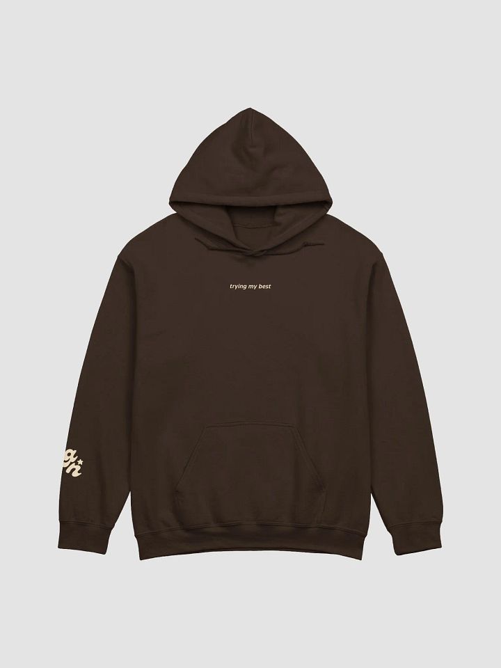 "Trying My Best" Hoodie product image (5)