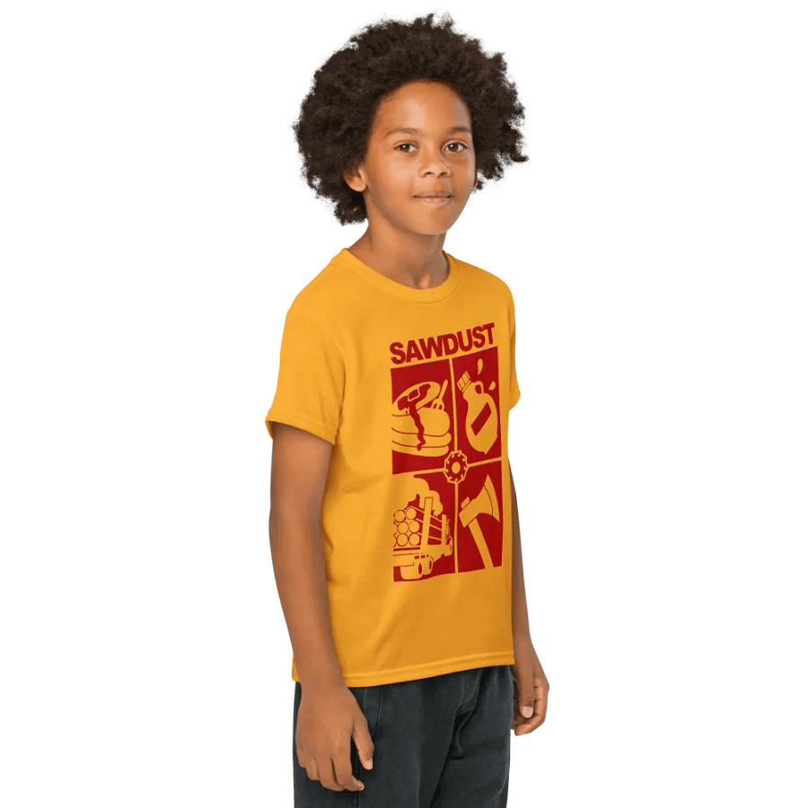 4 Square (red) T Shirt (youth) product image (44)