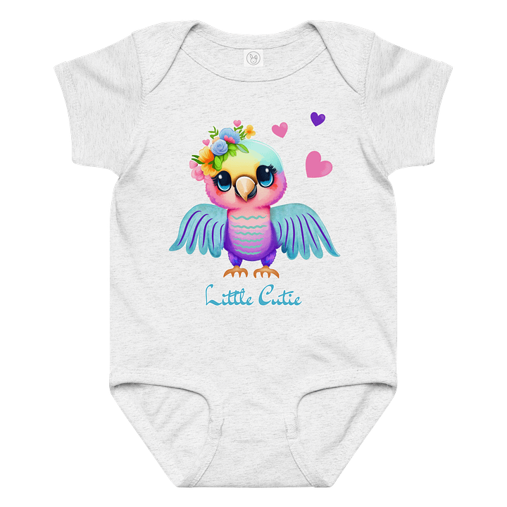 Little Cutie Bird Baby Bodysuit product image (6)