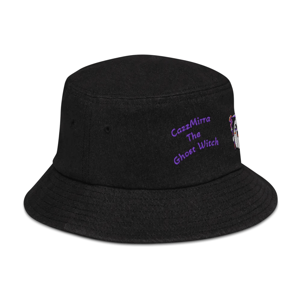 CazzMirra The Ghost Witch Denim Bucket Hat product image (3)