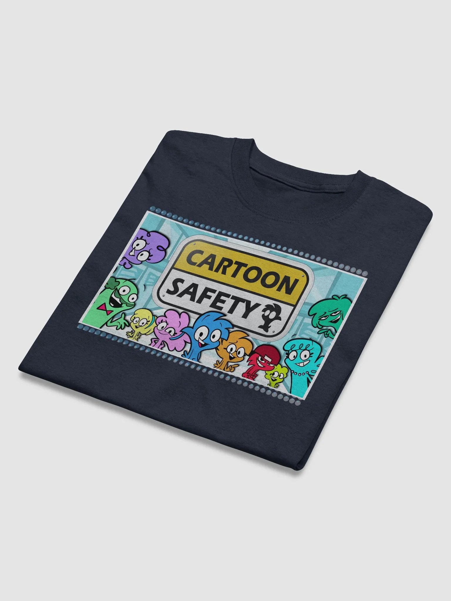 Cartoon Safety - Group Shot T-Shirt product image (10)