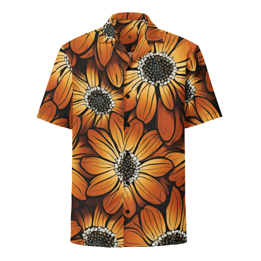 Sunset Blooms Hawaiian Shirt product image (1)