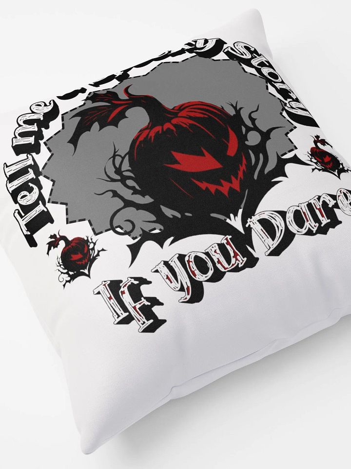 Spooky Stories Pumpkin All-Over Pillow product image (2)