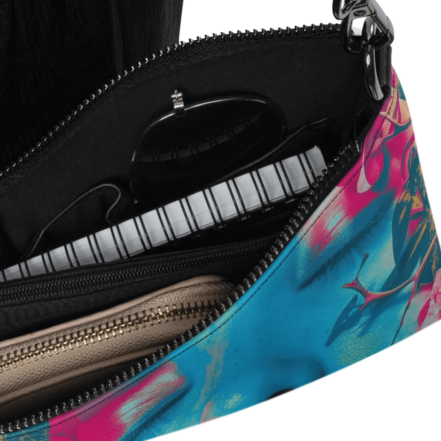 Surreal Blooms Crossbody Bag product image (5)