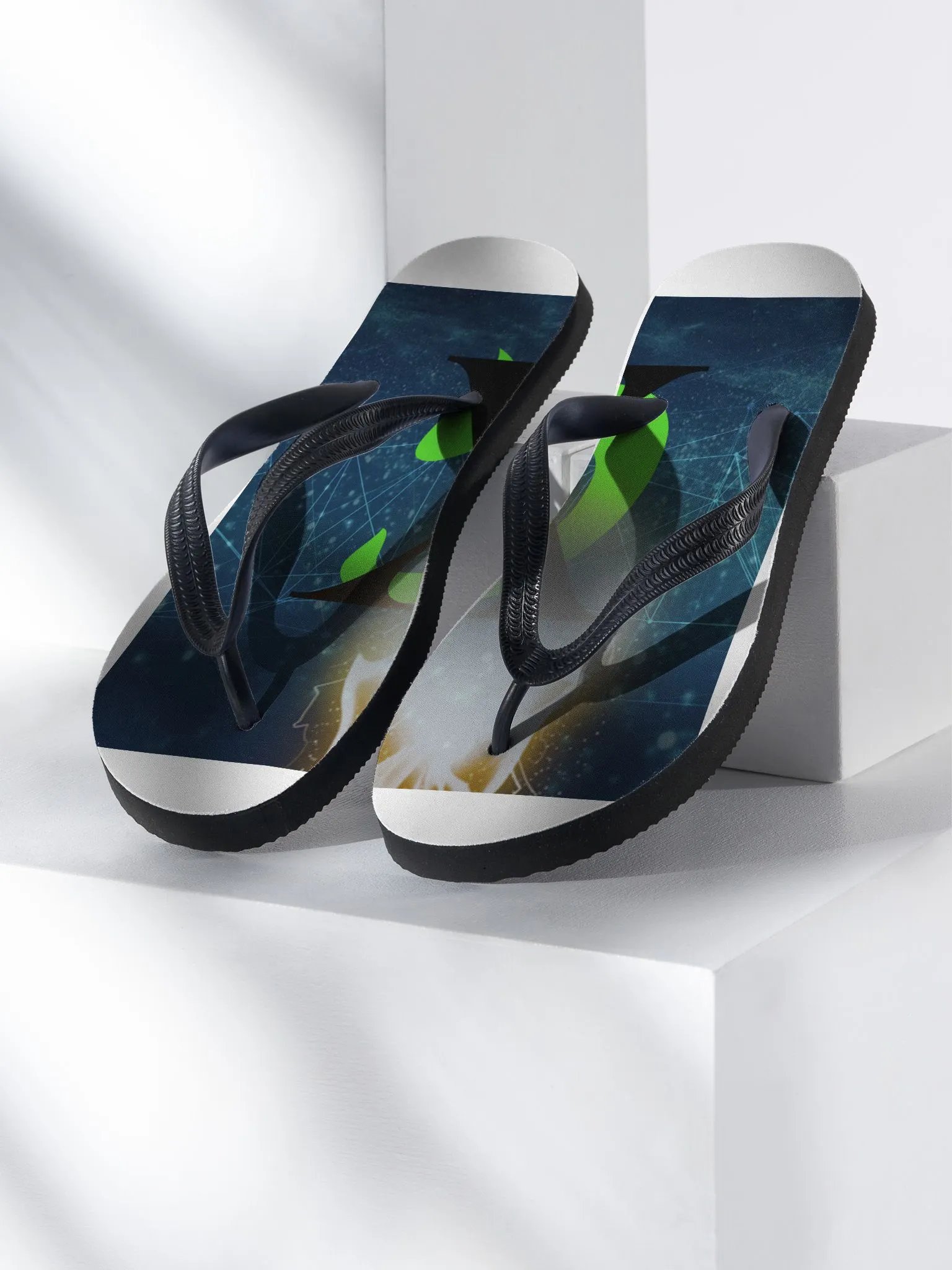 Customizable Summer Bliss Flip-Flops product image (1)