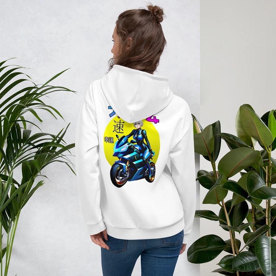 Biker Girl - Hoodie (White) product image (15)