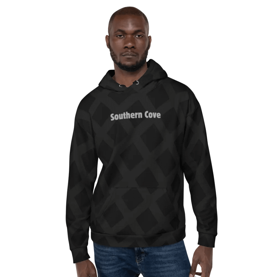 Black Southern Cove Checkered Hoodie product image (6)