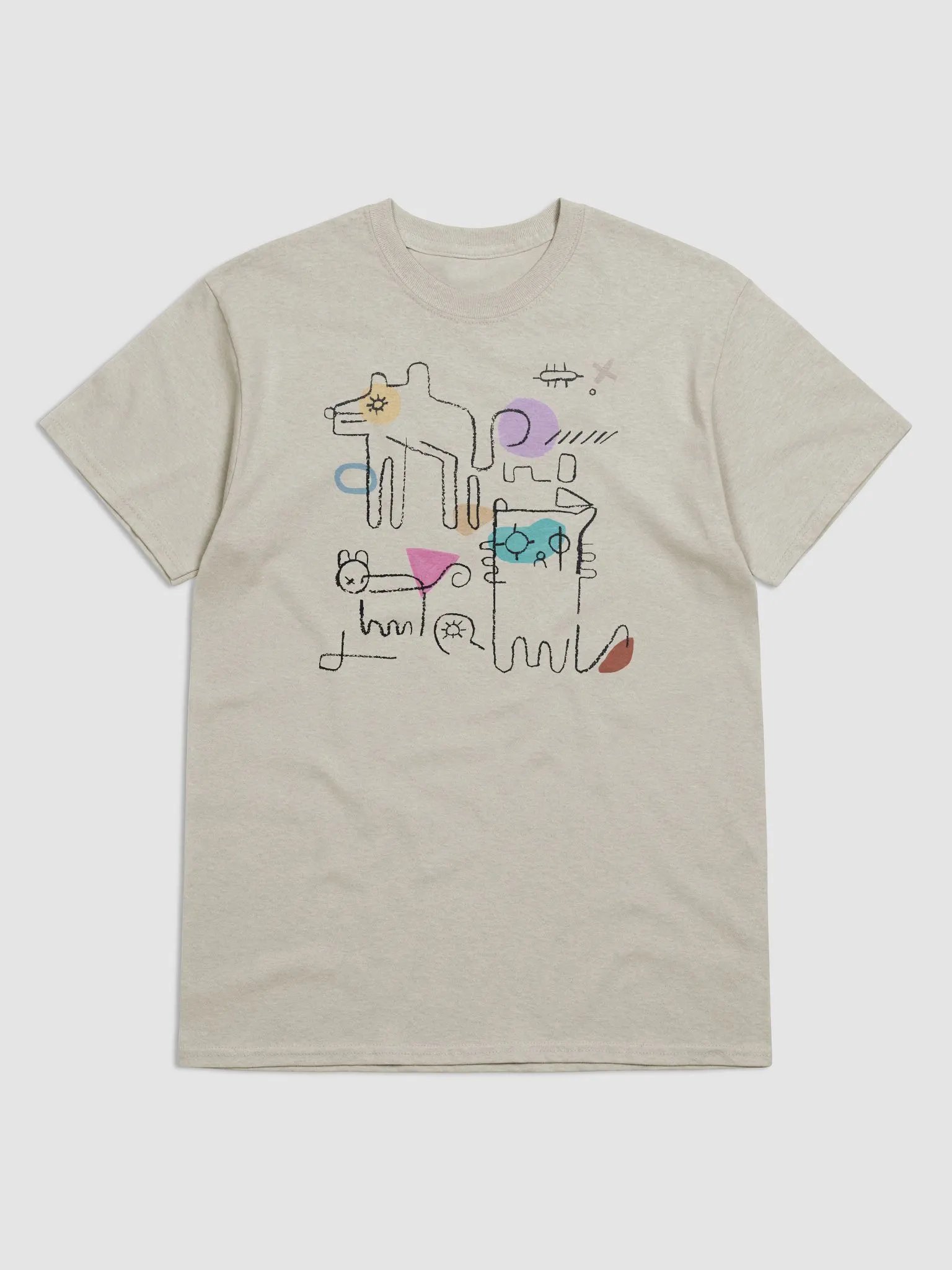 Cave Art Heavyweight Unisex T-Shirt product image (1)