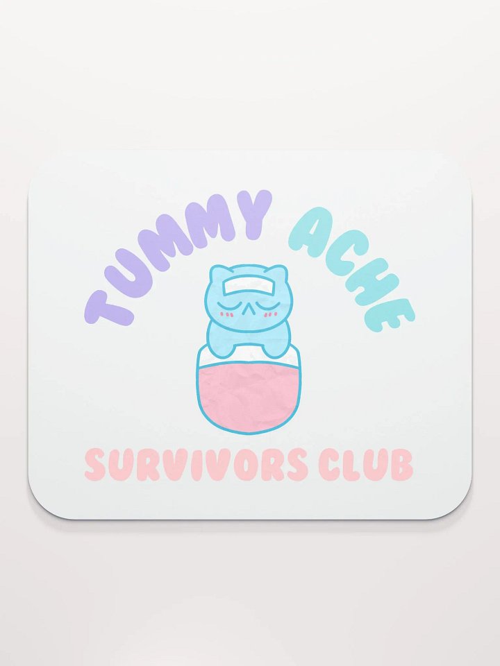 Tummy Ache Survivors Club Mouse Pad product image (2)