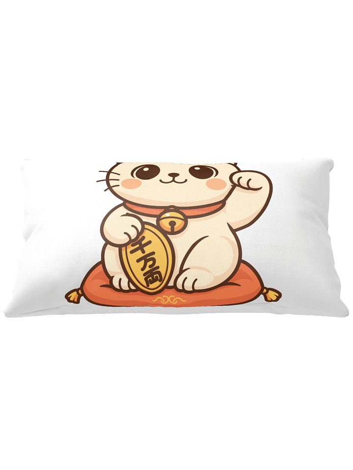 Lucky Cat Welcome Pillow product image (2)