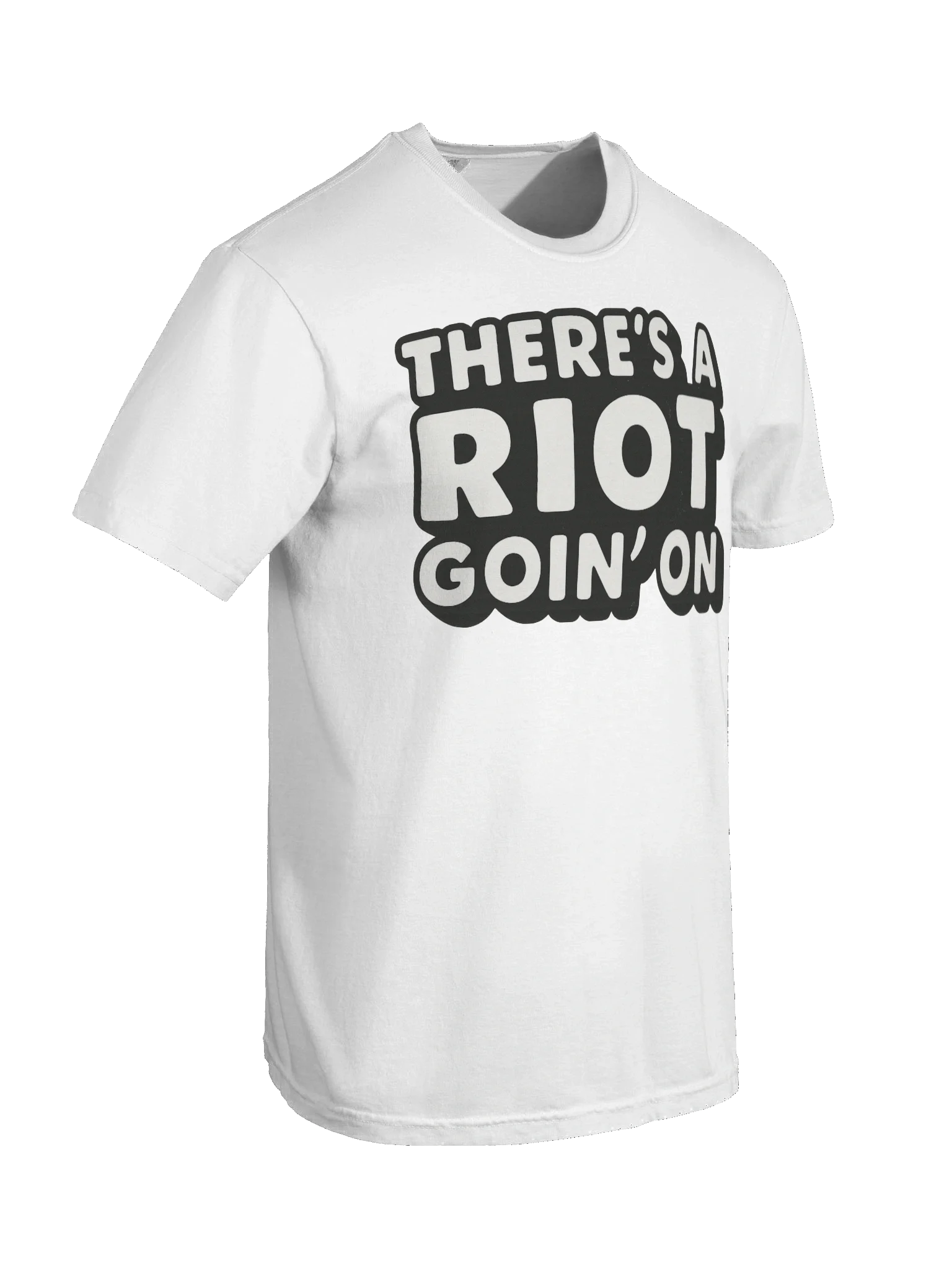 TERE’S A RIOT GOIN’ON – Black & White Typography product image (97)