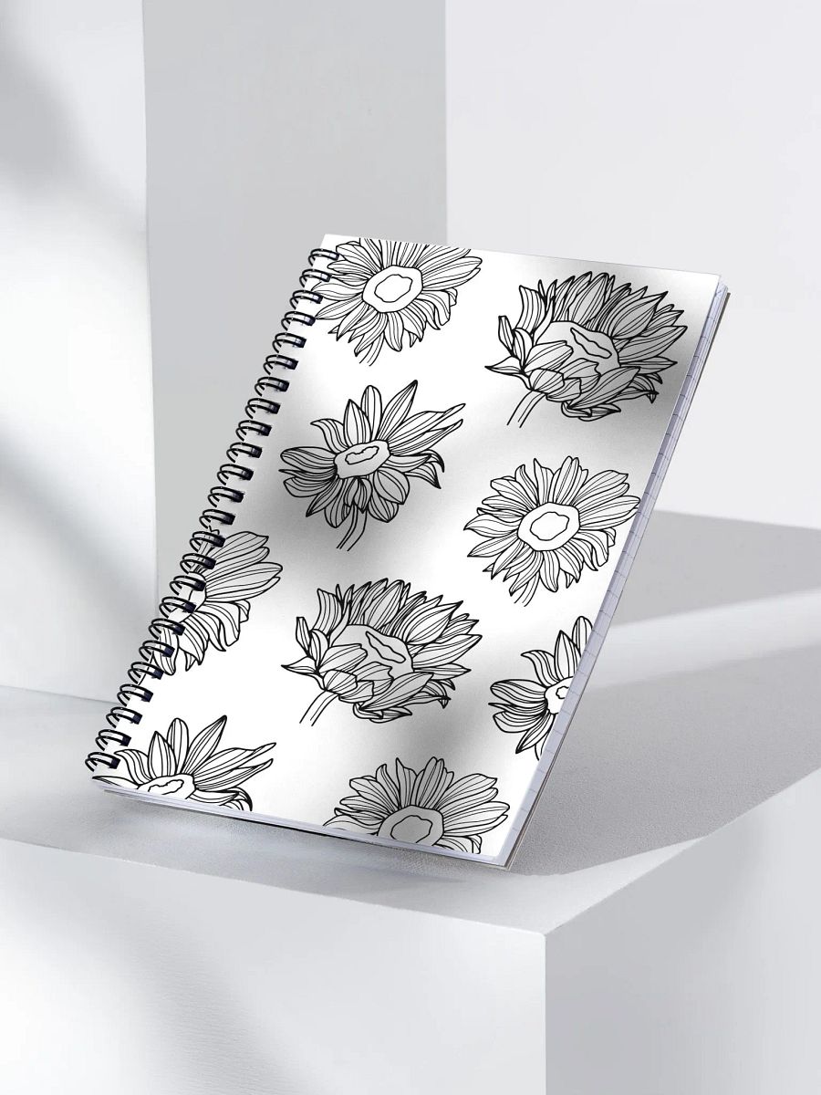 Flower Doodle Notebook product image (2)