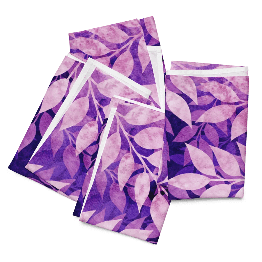 Purple Pink Napkins 4pcs product image (6)