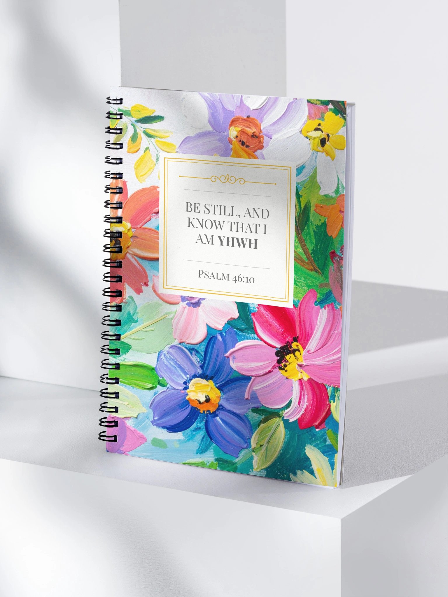 Be Still Floral Notebook product image (4)