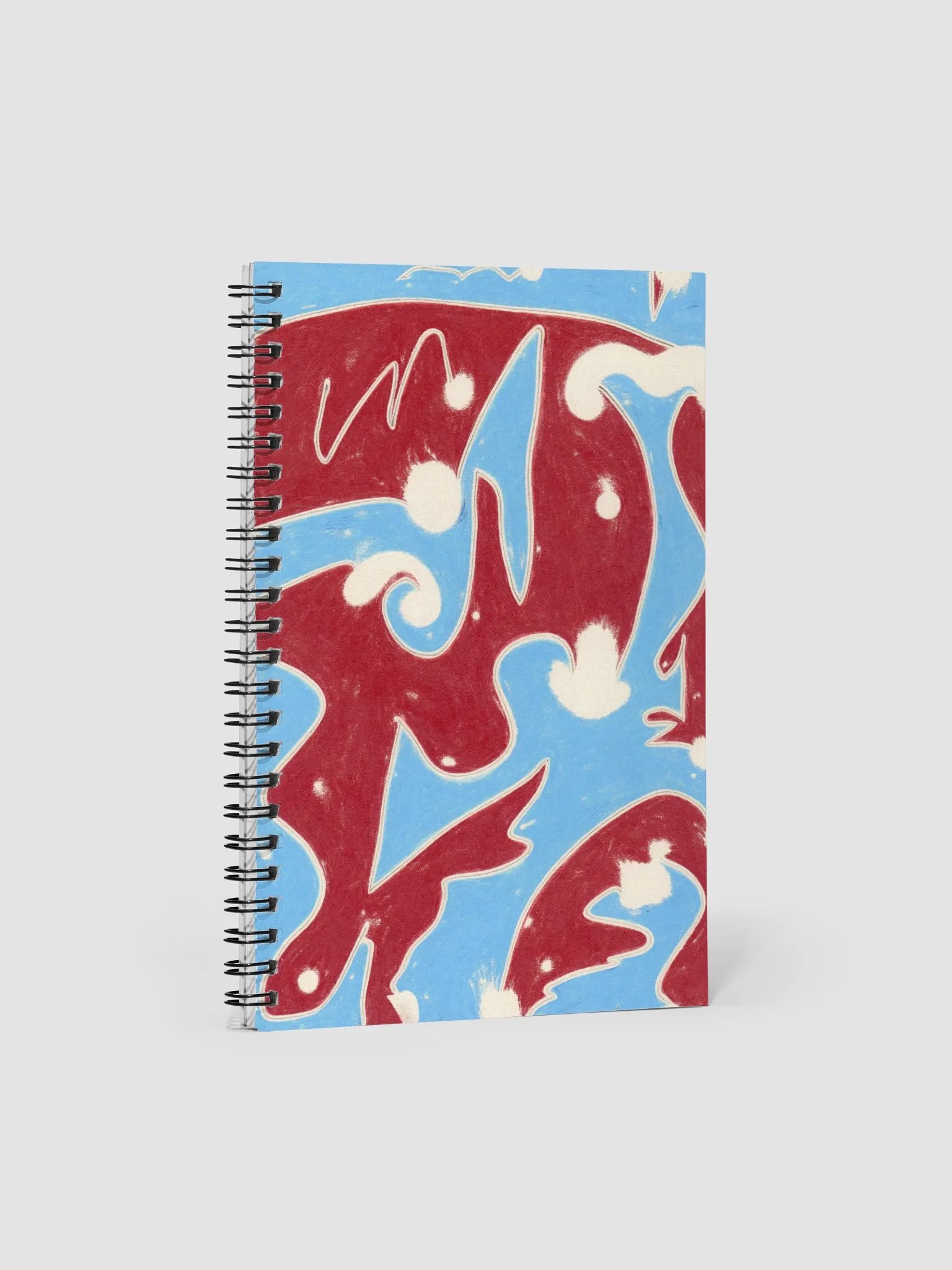 Abstract #9 Spiral Notebook product image (1)