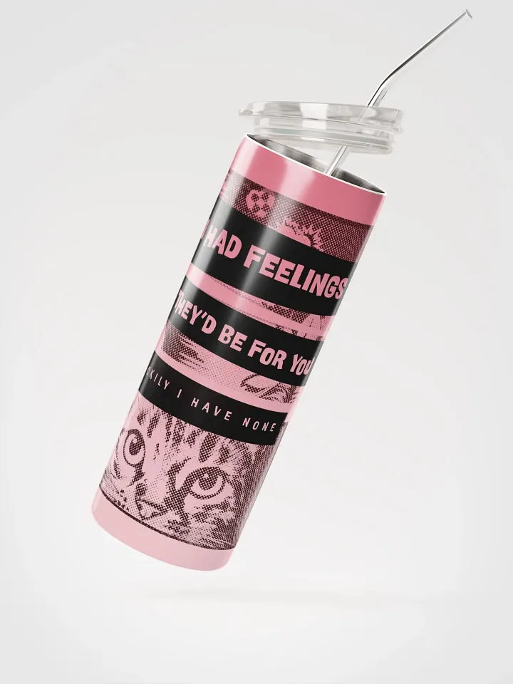 Vintage Cat Gaze - Tumbler with straw product image (2)