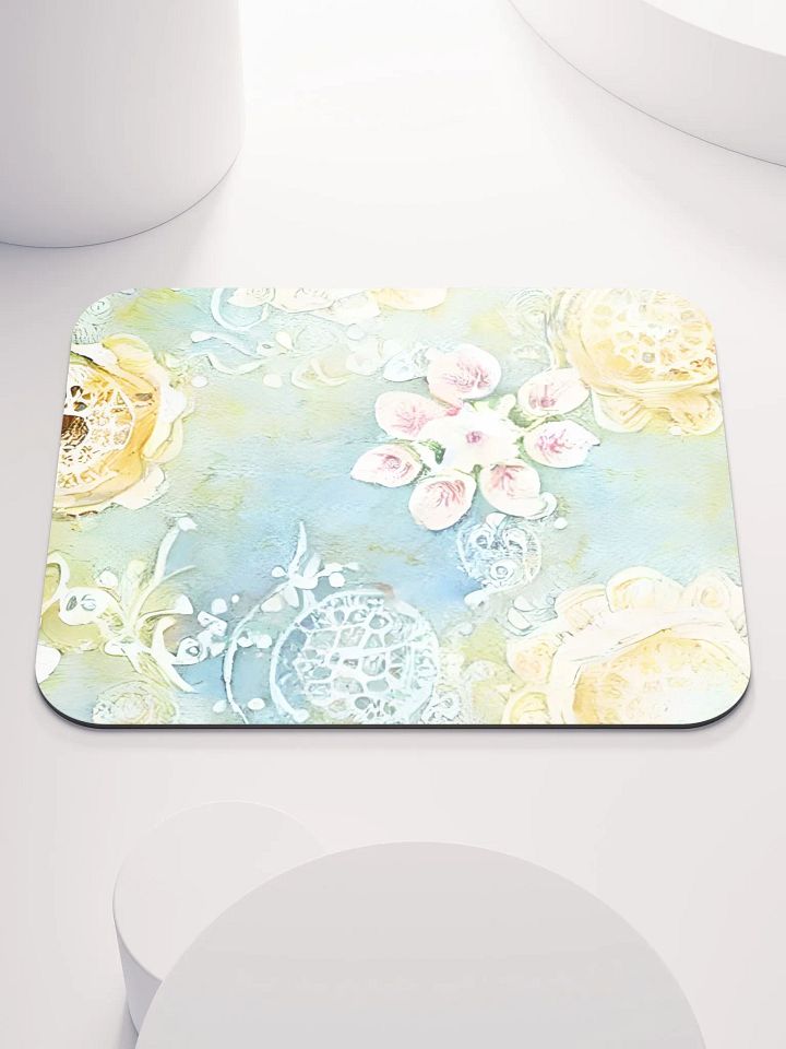 Shabby Chic Floral Mouse Mat product image (1)