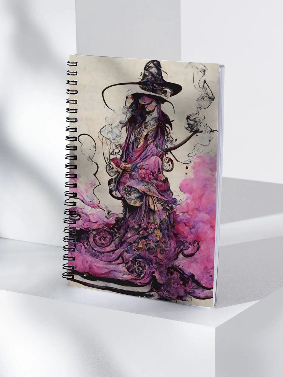 Mystical Robed Figure Spiral Notebook product image (4)