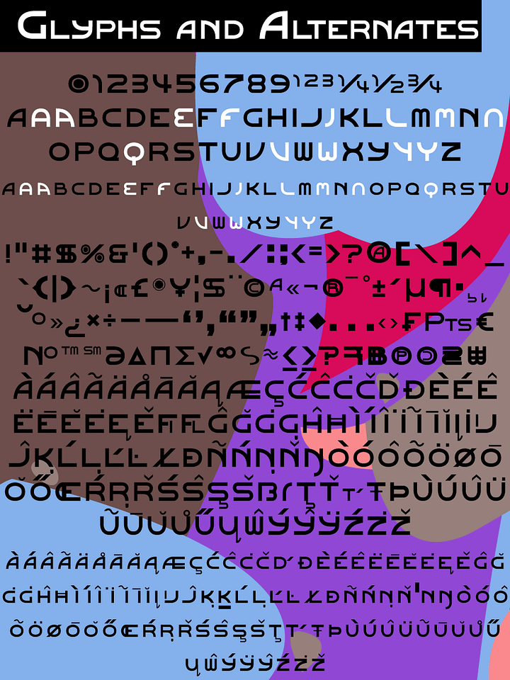 Texier font family product image (2)