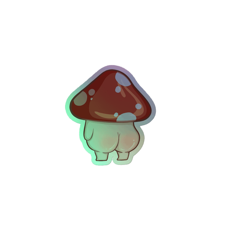 Mushroom booty Sticker product image (2)