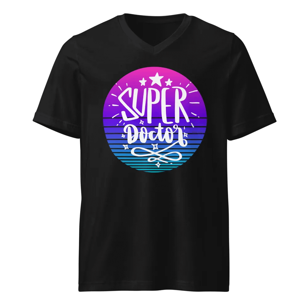 Super Doctor Gradient V-Neck Tee product image (1)