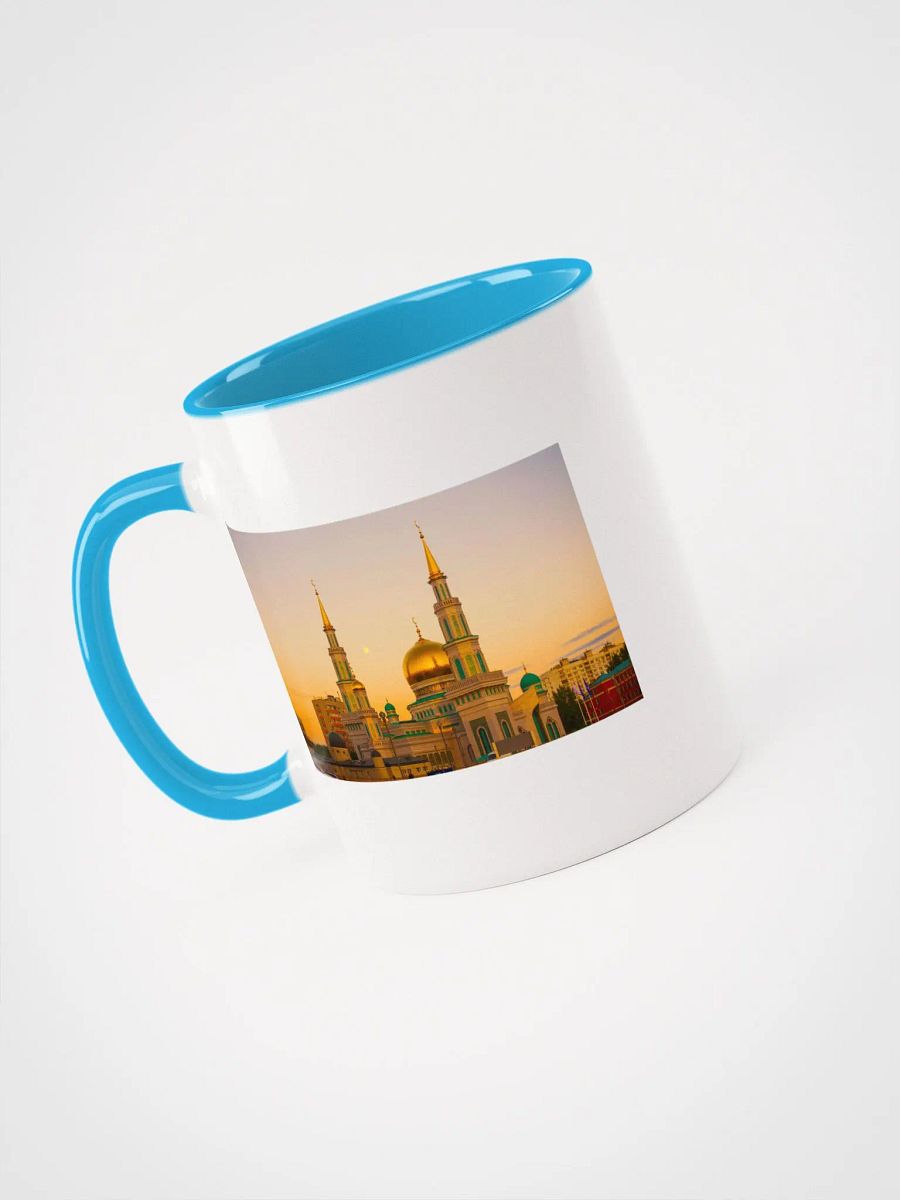 Golden Mosque Sunrise Ceramic Mug product image (5)