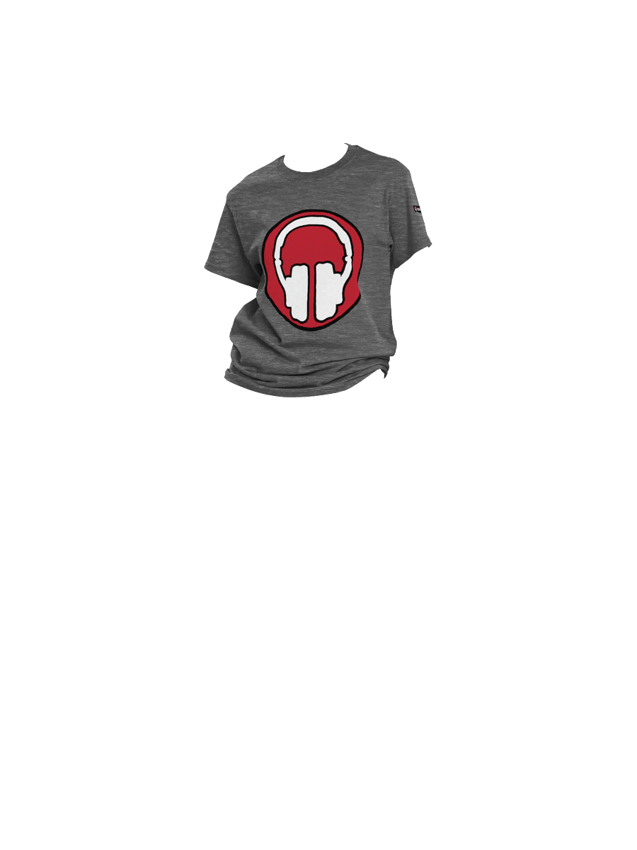 Headphones Large Front Print, With Tribe Back Print T-Shirt product image (5)