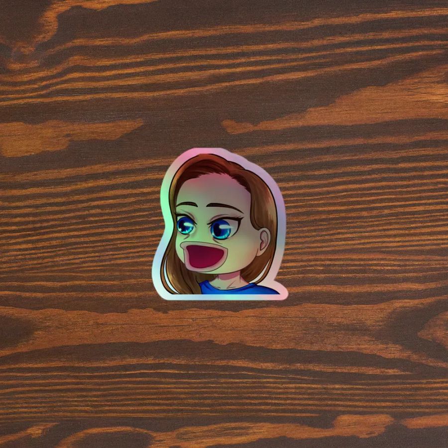 BraggPoggers Holographic Sticker product image (3)