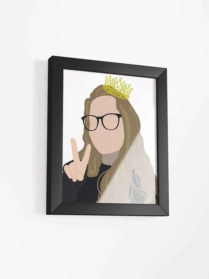 Queen Ellie Art Poster (Framed) product image (6)