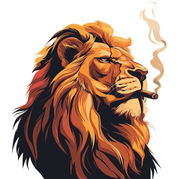 Badass Lion - Crewneck Sweatshirt product image (2)
