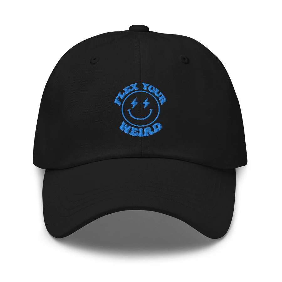 'Flex Your Weird' Dad Hat - Black product image (3)