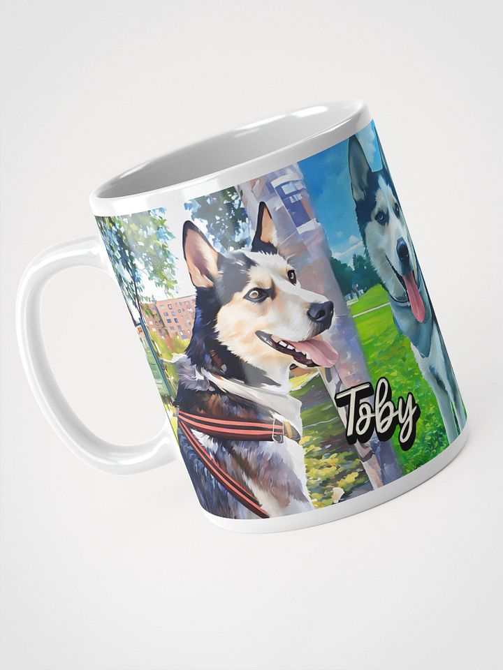 YOUR BEST FRIENDS! / MUG WITH PERSONALIZED NAME / DIGITAL ART product image (2)