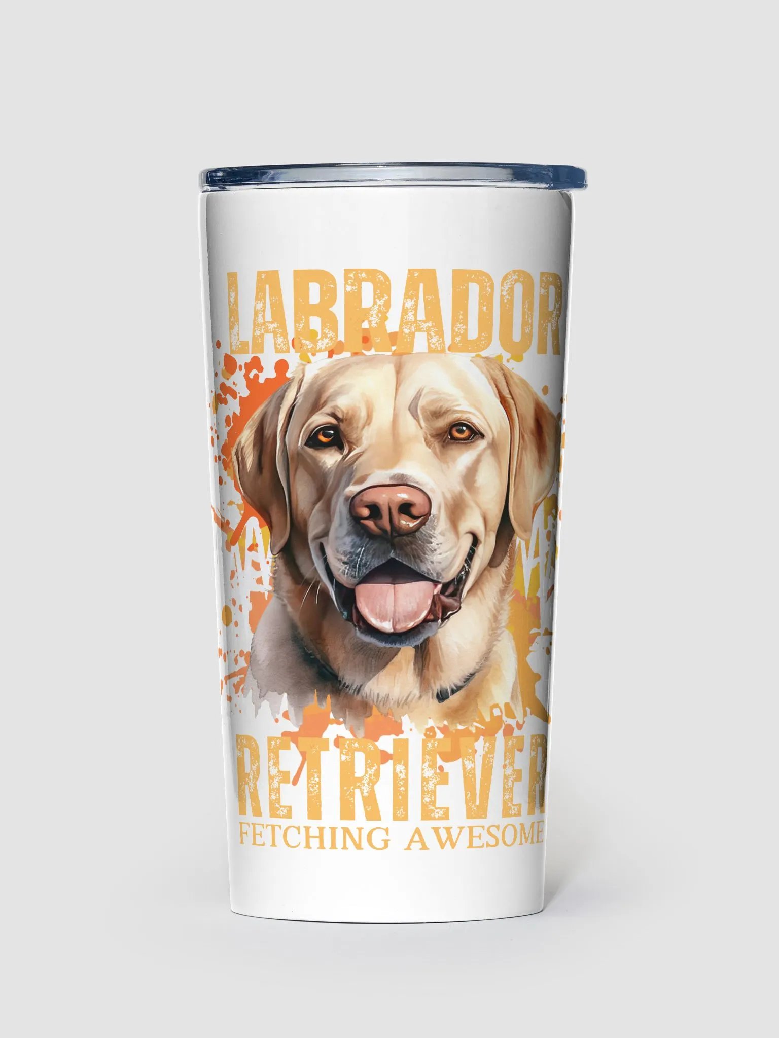 Labrador Retriever Fetching Awesome Tumbler product image (2)