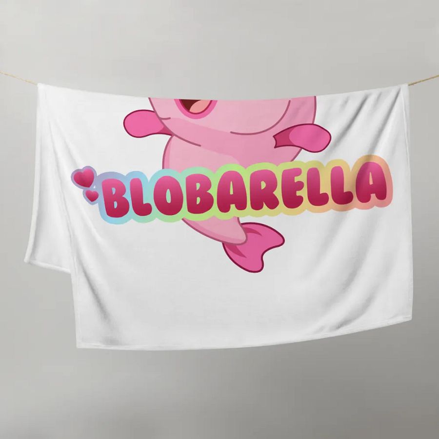 Blobarella Logo Blanket product image (21)