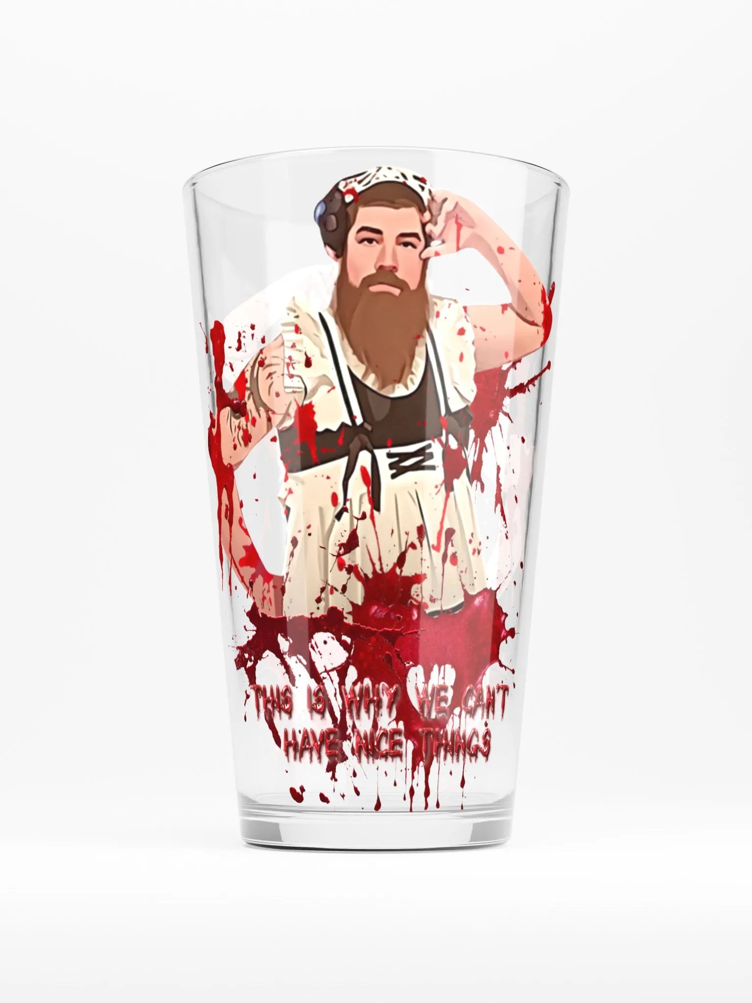 Bloody - Syn Maid Pint Glass product image (2)