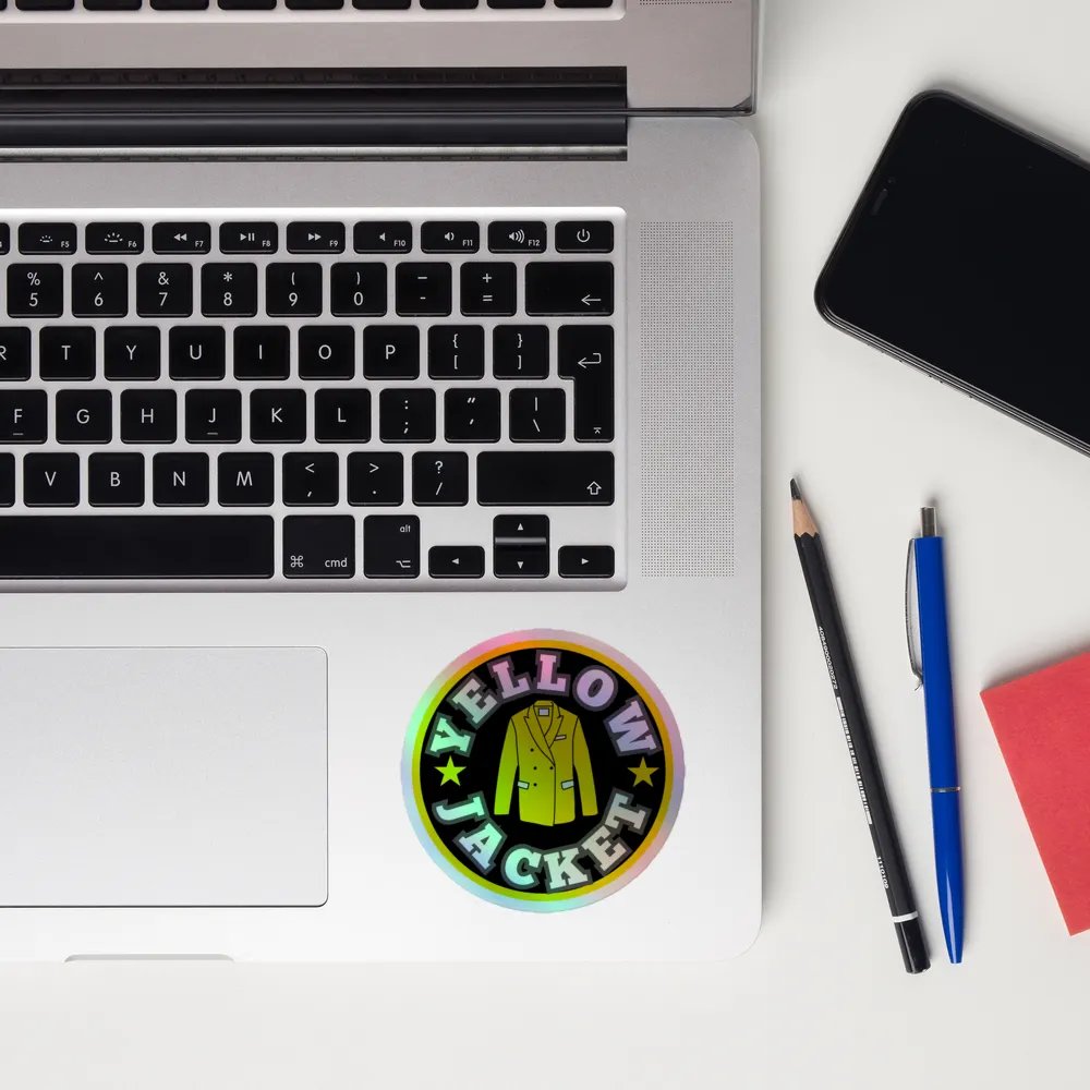 Sticker - YellowJacket Circle (HOLOGRAPH) product image (10)