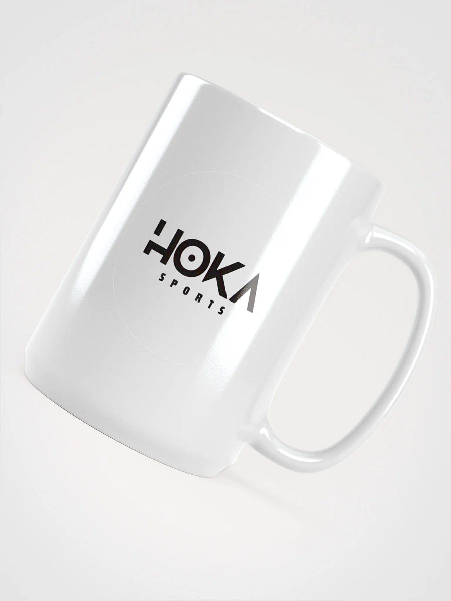 HOKA SPORTS White Glossy Mug product image (4)