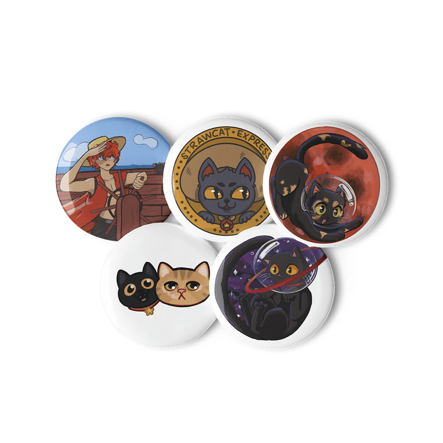 Certified Cat Chaos Pin Set (5-Pack) product image (3)