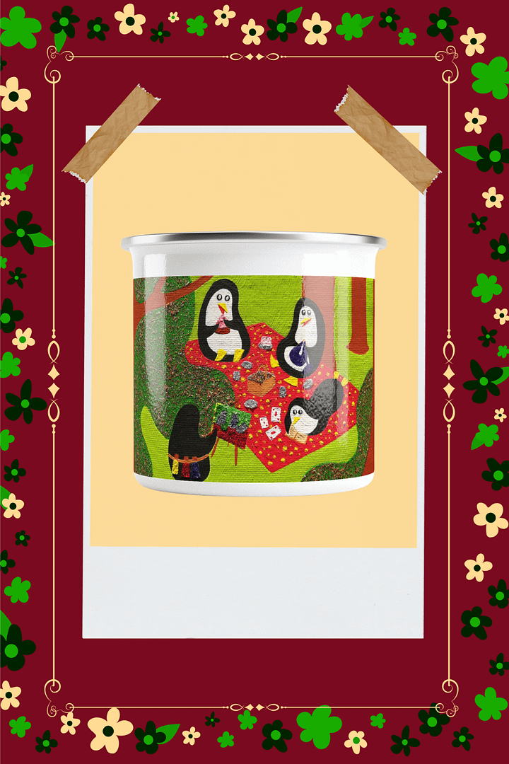 Spring Forest Picnic Enamel Mug product image (1)