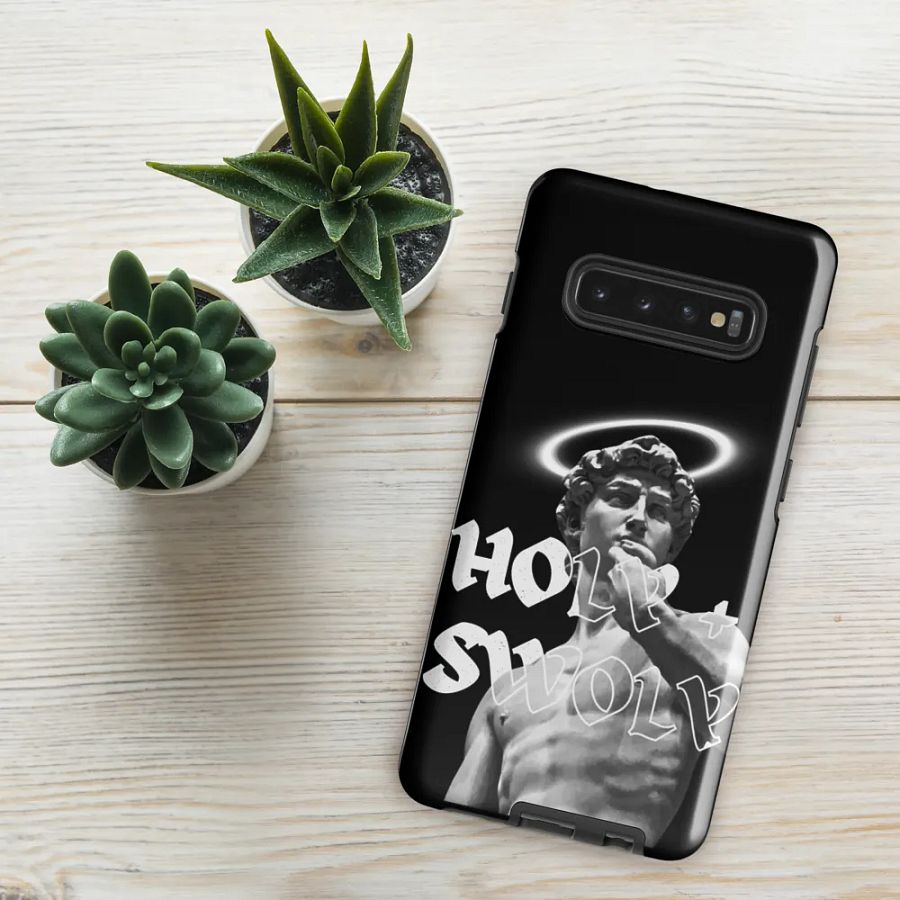 HOLY + SWOLY Samsung Phone Case | David product image (4)