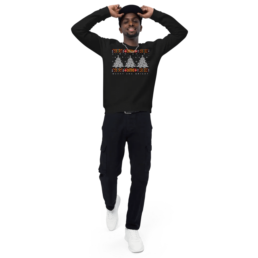 Merry and Bright Christmas Crewneck Sweatshirt product image (3)