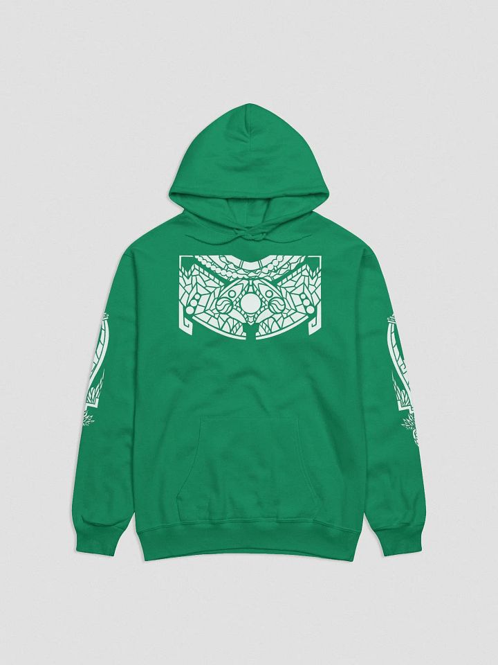 Face of the Serpent - Hoodie White Print product image (2)