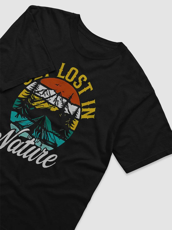 Get Lost in Nature - Retro Adventure Design with Scenic Landscape product image (1)