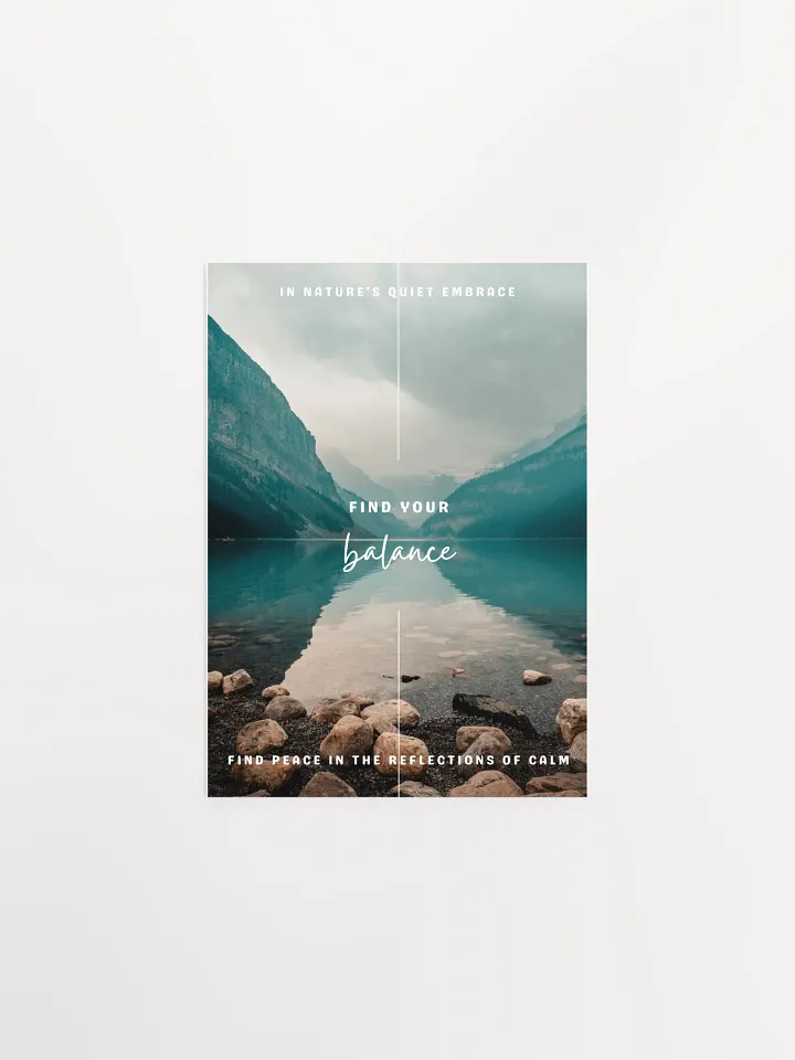 Nature's Balance Poster product image (2)