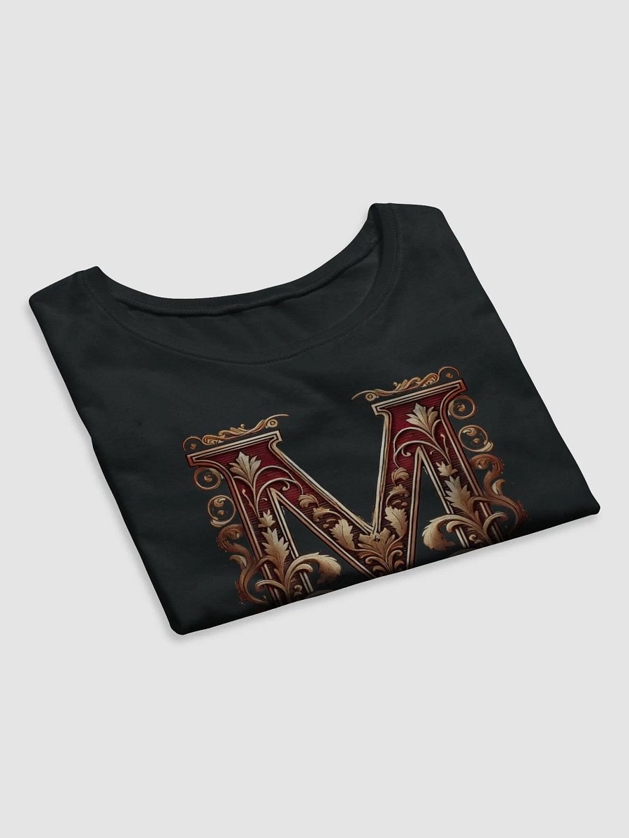 Vintage Floral Monogram Crop Tee product image (14)