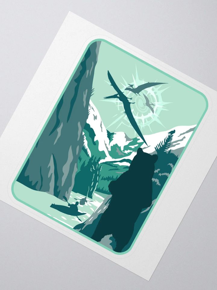 Canyon Time Slip Kiss Cut Stickers product image (1)